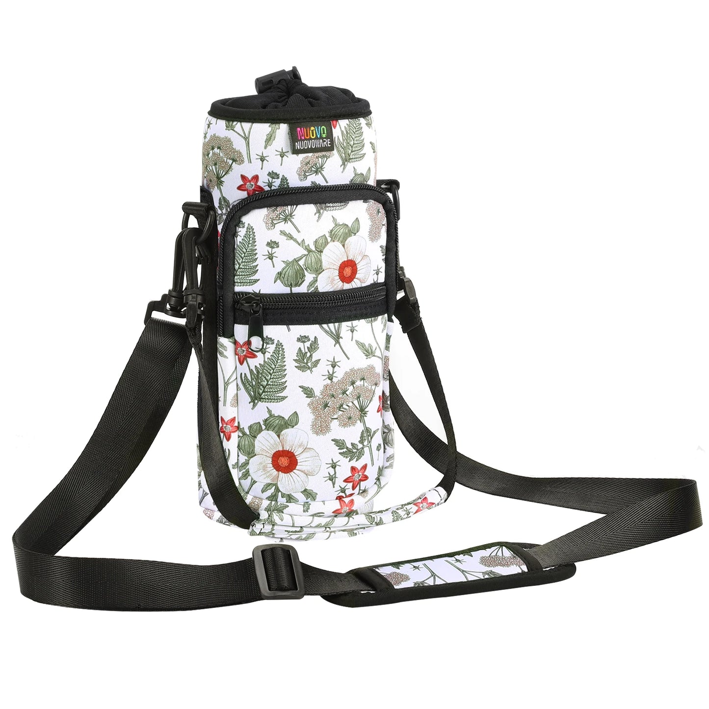 Water Bottle Carrier Holder Bag Universal Water Bottle Pouch High Capacity Sports Water Bottle Bag Outdoor Travel Camping