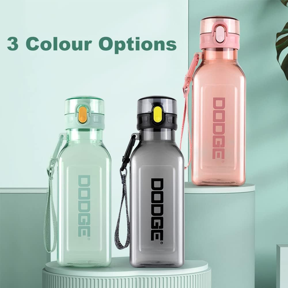 Sports Water Bottle 700Ml, Leakproof and BPA Free Drinks Bottle, Gym Water Bottle, Waterbottle for Travel Picnic Camping Hiking (Green)