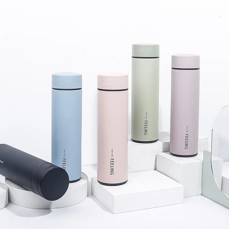 Smart Thermal Bottle Stainless Steel Thermos Water Bottle for Children Vacuum Flasks Keeps Cold Insulation Cup for Tea