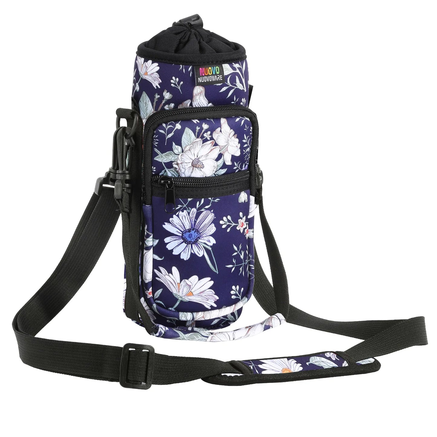 Water Bottle Carrier Holder Bag Universal Water Bottle Pouch High Capacity Sports Water Bottle Bag Outdoor Travel Camping