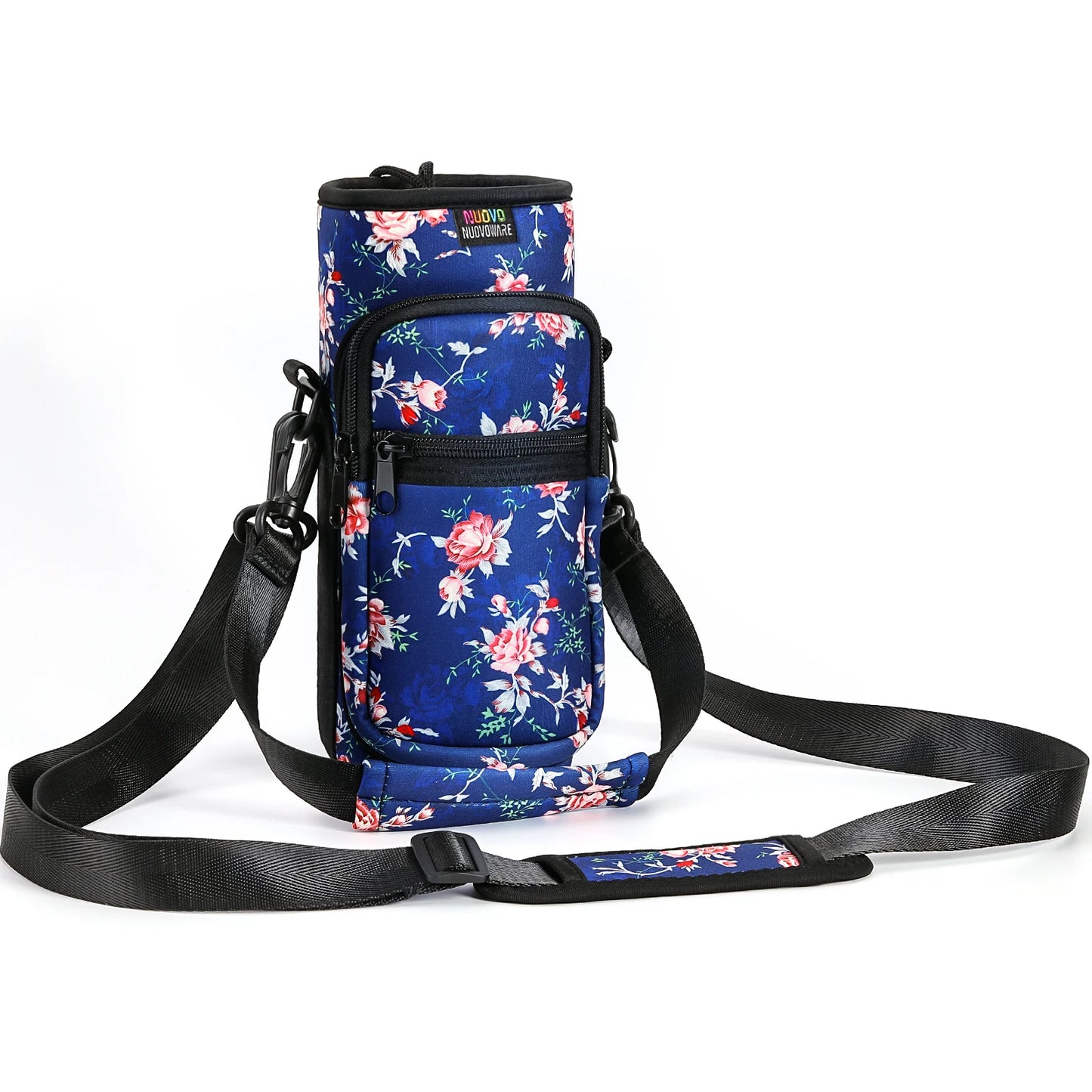 Water Bottle Carrier Holder Bag Universal Water Bottle Pouch High Capacity Sports Water Bottle Bag Outdoor Travel Camping