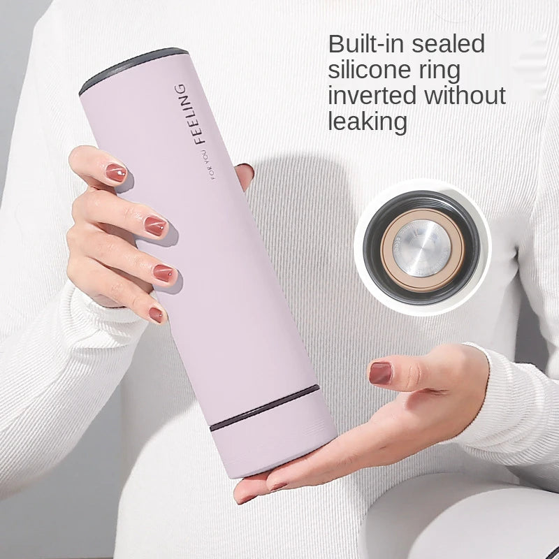 Smart Thermal Bottle Stainless Steel Thermos Water Bottle for Children Vacuum Flasks Keeps Cold Insulation Cup for Tea