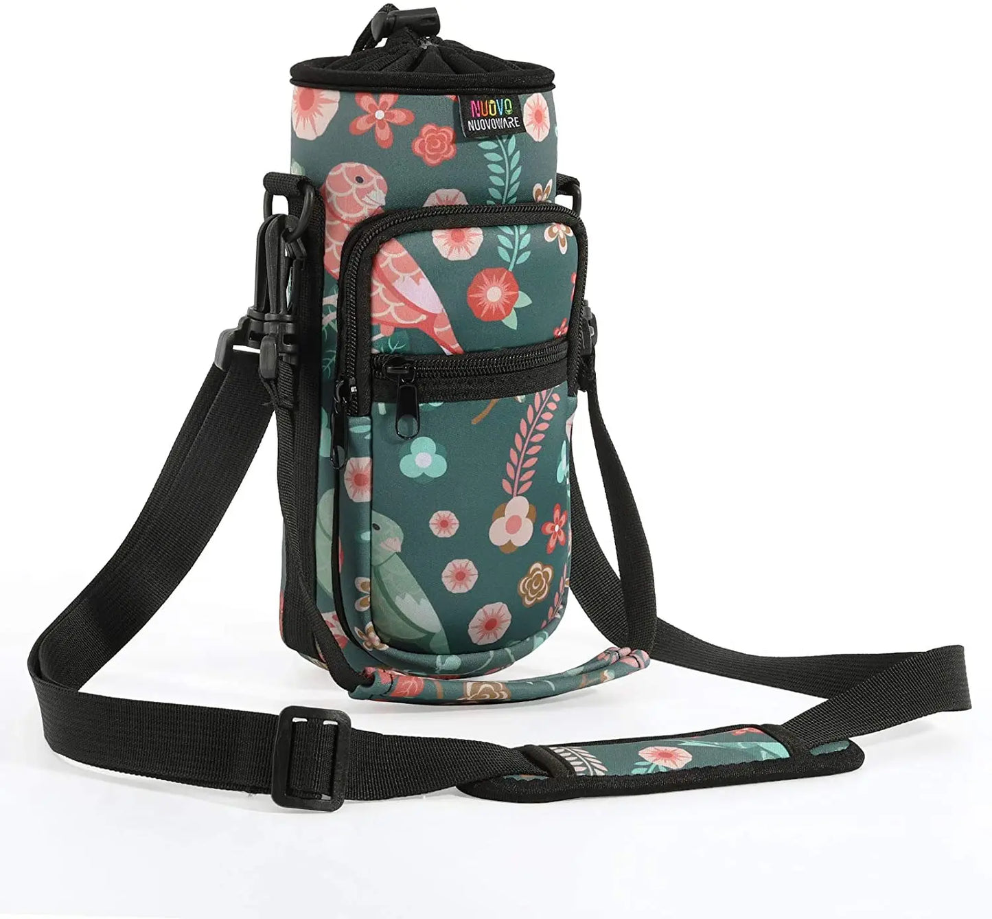 Water Bottle Carrier Holder Bag Universal Water Bottle Pouch High Capacity Sports Water Bottle Bag Outdoor Travel Camping