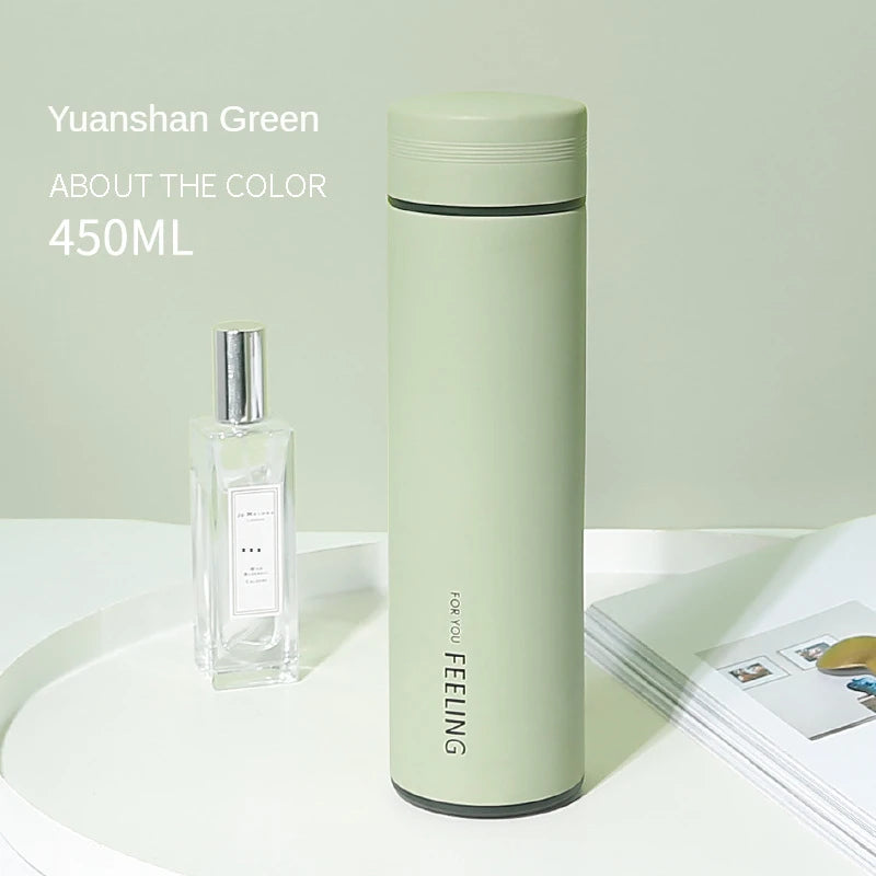Smart Thermal Bottle Stainless Steel Thermos Water Bottle for Children Vacuum Flasks Keeps Cold Insulation Cup for Tea